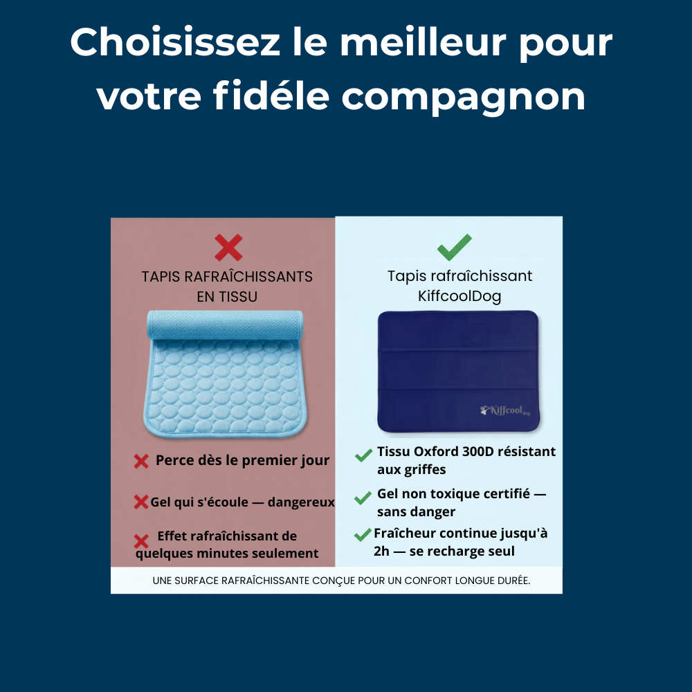 Tapis rafraichissant épais